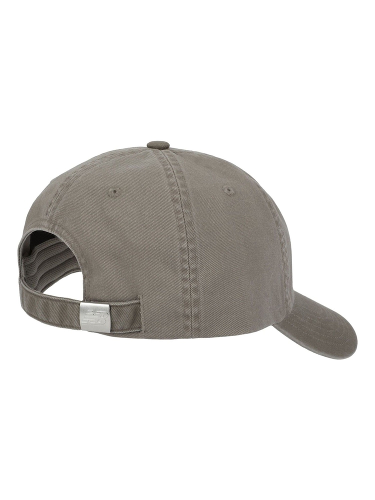 New Balance Natural 6 Panel Circle Graphic 100% Cotton Hat - Image 2 of 3 New Balance Natural 6 Panel Circle Graphic 100% Cotton Hat - Image 2 of 3