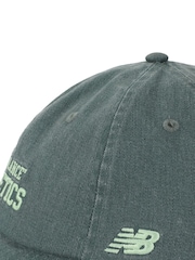 New Balance Green 6 Panel Athletics 100% Cotton Hat - Image 3 of 3