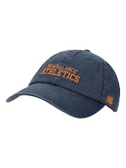 New Balance Blue 6 Panel Athletics 100% Cotton Hat - Image 1 of 3