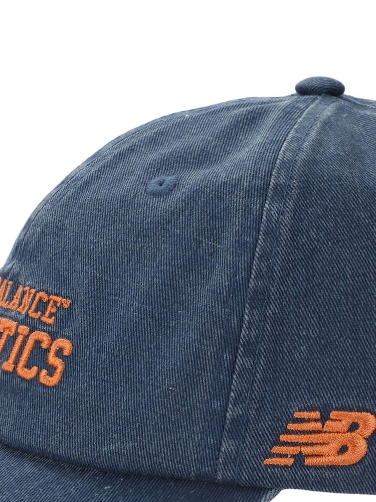 New Balance Blue 6 Panel Athletics 100% Cotton Hat - Image 3 of 3