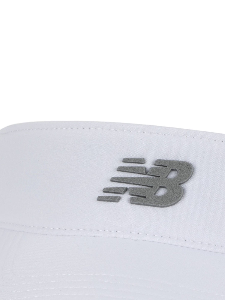 New Balance White Performance Visor V 2.0 Hat - Image 3 of 3