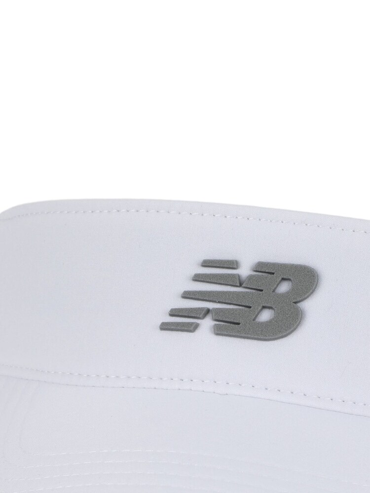 New Balance White Performance Visor V 2.0 Hat - Image 3 of 3 New Balance White Performance Visor V 2.0 Hat - Image 3 of 3