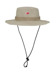 New Balance Cream Boonie Bucket Patch 100% Cotton Hat - Image 1 of 3