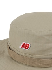 New Balance Cream Boonie Bucket Patch 100% Cotton Hat - Image 3 of 3