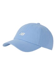 New Balance Blue Womens 6 Panel Classic 100% Cotton Hat - Image 1 of 3