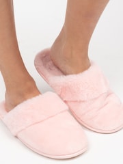 Cyberjammies Pink Plush Slippers - Image 1 of 2