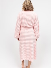 Rosa - Cyberjammies Striped Sealskin Fleecy Dressing Gown - Imagen 2 de 3