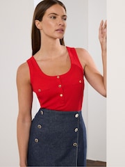 Star by Julien MacDonald Blue Wrap Denim Skirt - Image 3 of 6