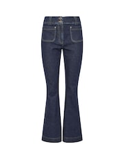 Star by Julien MacDonald Blue Kick Flare Jeans - Image 8 of 9