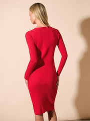 Star by Julien MacDonald Red Button Detail Cardigan - Image 4 of 6