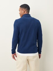 Lacoste Navy Golf 1/4 Zip Fleece - Image 2 of 4