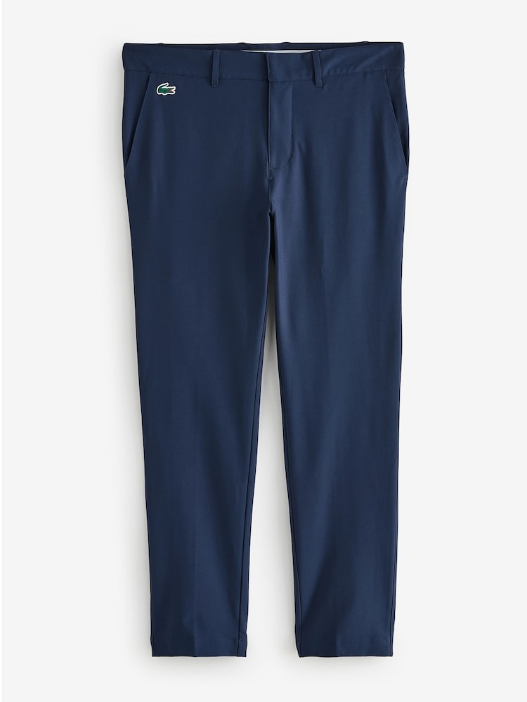 Lacoste Navy Golf 4 Pocket Performance Trousers - Image 1 of 5