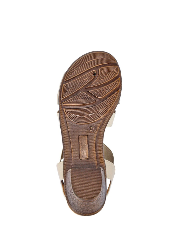 Pavers Cream Ladies Smart Sandals - Image 5 of 5 Pavers Cream Ladies Smart Sandals - Image 5 of 5