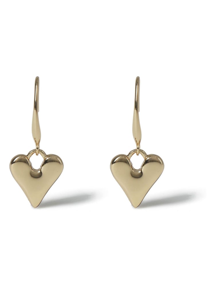 Aela Heart Drop Earrings - Image 1 of 2