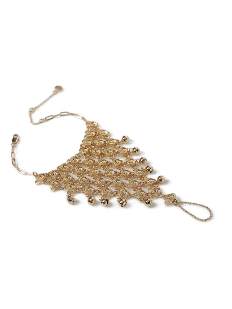 Aela Gold Tone Hand Chain - Image 3 of 4