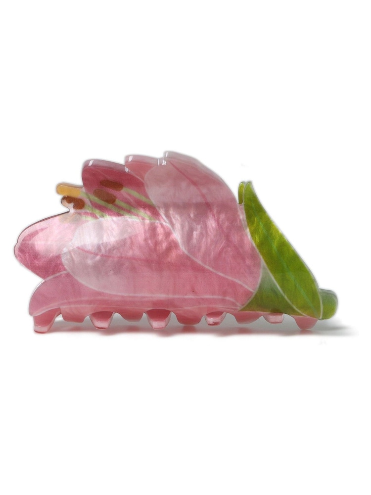 Aela Pink Tulip Hair Claw - Image 1 of 3