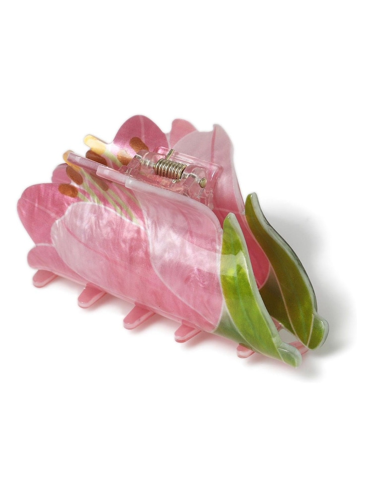 Aela Pink Tulip Hair Claw - Image 2 of 3