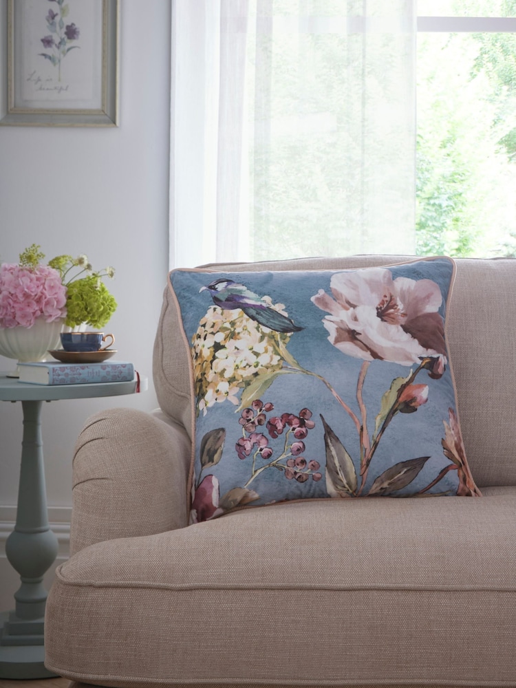 Appletree Multi Portia Velvet Filled Cushion - Image 1 of 4