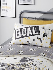 Juego de funda de edredón reversible Goal de Bedlam - Imagen 2 de 3