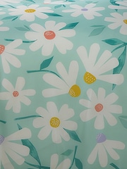 Fusion Duck Egg Daisy Peach Finish Duvet Cover Set - Image 3 of 3