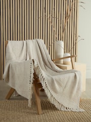 Appletree Myan 100% Cotton Throw - Image 1 of 2