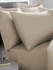 Appletree Plain Dye 100% Cotton Luxury Housewife Pillowcases - Imagen 2 de 3