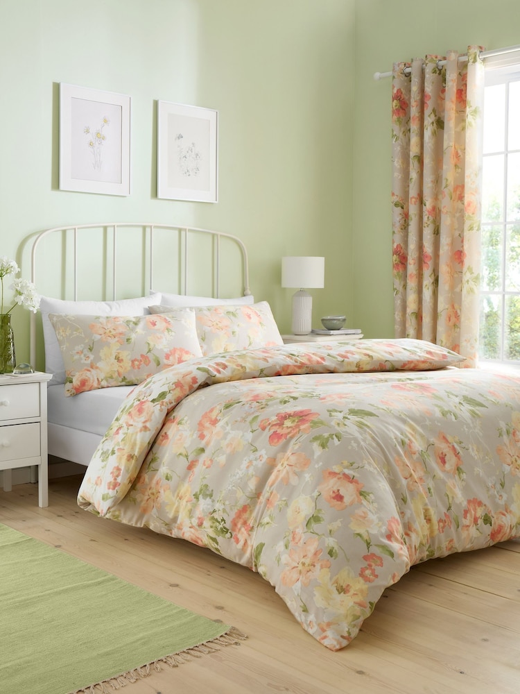 Dreams & Drapes Flourette Easy Care Duvet Cover Set - Изображение 1 из 4