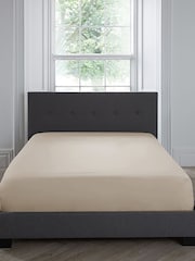 Appletree Plain Dye 100% Cotton Premium Deep Fitted Sheet - Imagen 2 de 3