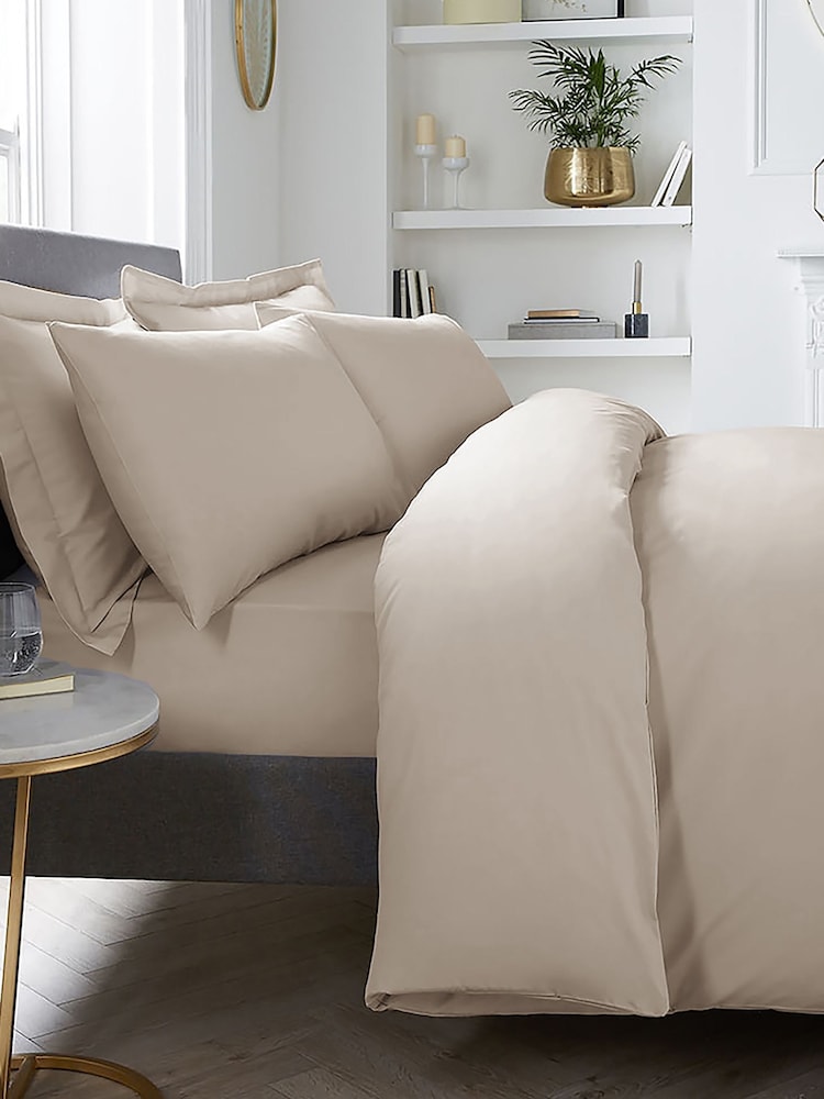 Appletree Plain Dye 100% Cotton Premium Deep Fitted Sheet - Imagen 3 de 3