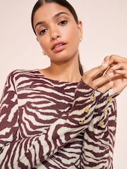 Friends Like These Multi Long Sleeve Crew Neck Jumper - Image 2 of 4