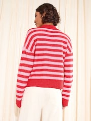 Friends Like These Red Ho Ho Ho Christmas Jumper - Image 4 of 4