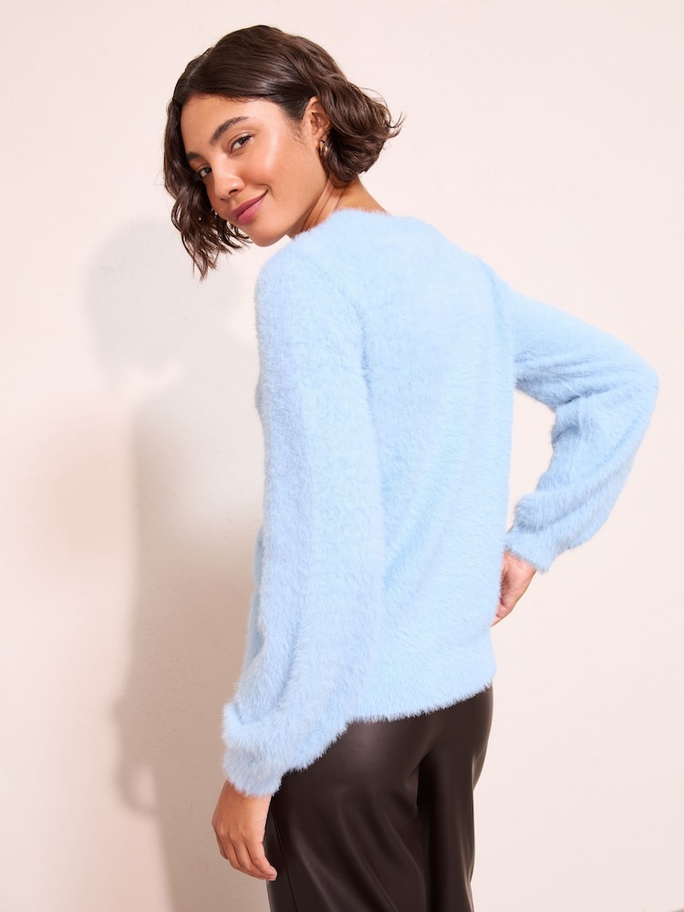 Friends Like These Blue Christmas Jumper - Image 4 of 4