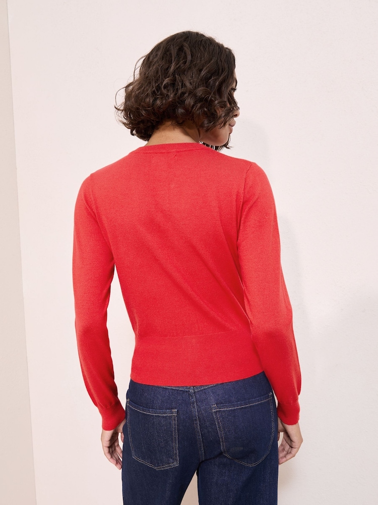Friends Like These Dome Button Cardigan - Imagem 5 de 5