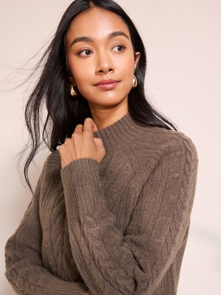 Friends Like These Neutral Honeycomb Detail Mini Dress - Image 2 of 5 Friends Like These Neutral Honeycomb Detail Mini Dress - Image 2 of 5