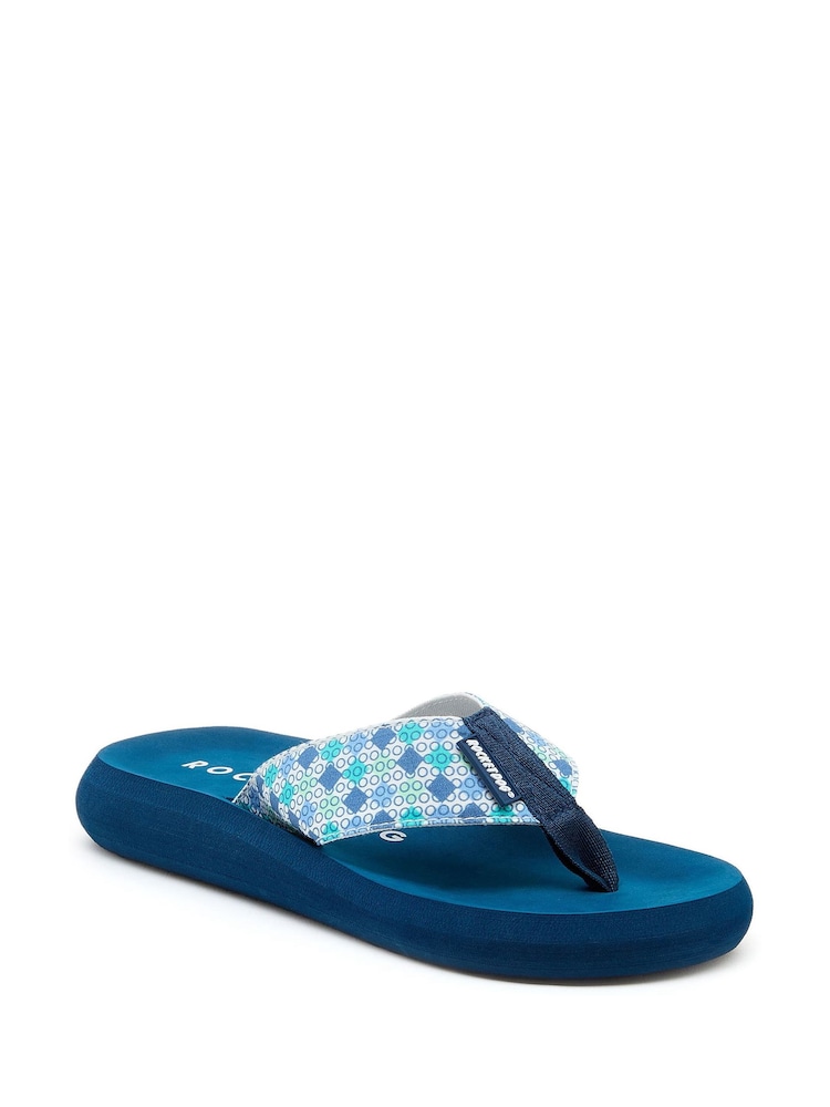 Rocket Dog Spotlight Knox 100% Cotton White Sandals - Image 6 of 6