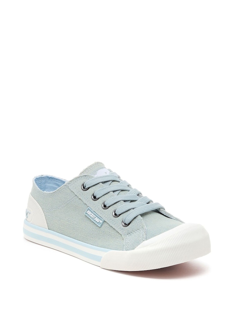 Rocket Dog Blue Jazzin Bondi Denim Trainers - Image 7 of 7