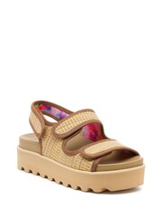 Rocket Dog Natural Balmy Park Raffia Sandals - Image 3 of 7