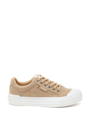 Rocket Dog Natural Cheery Heidi Jute Linen Trainers - Image 1 of 7