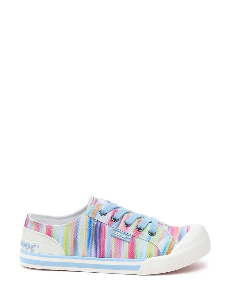 Rocket Dog Blue Jazzin Dens Trainers - Image 1 of 7