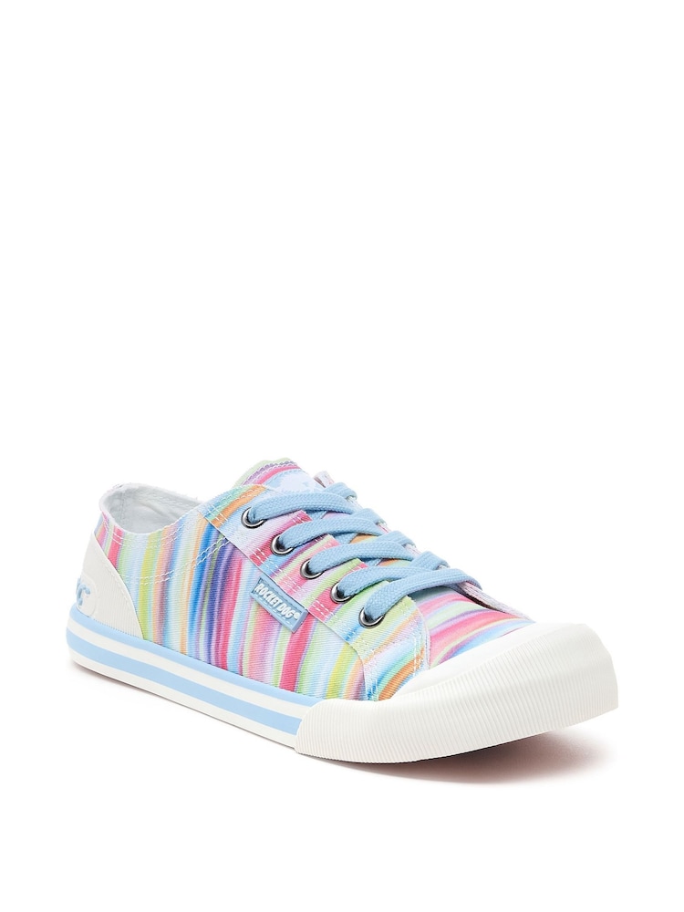 Rocket Dog Blue Jazzin Dens Trainers - Image 7 of 7