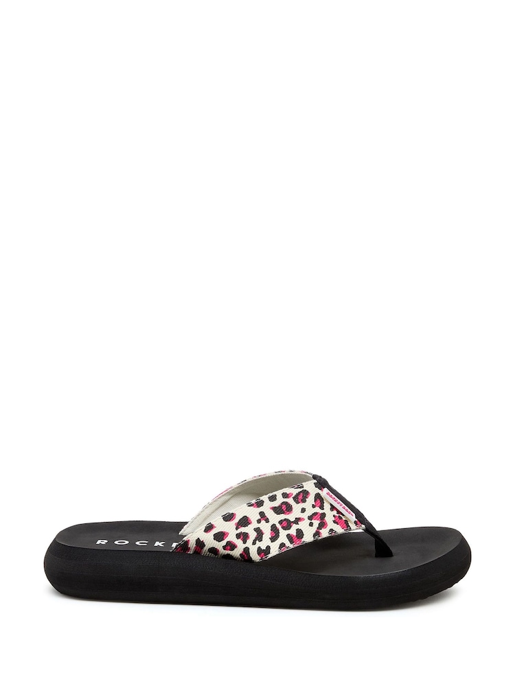 Rocket Dog Animal Print Spotlight Monroe Sandals - Image 1 of 7