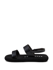 Rocket Dog Sunshine Unlined Burnished Pu Black Sandals - Image 5 of 7