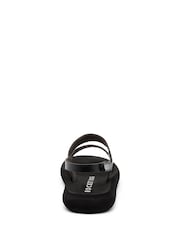 Rocket Dog Sunshine Unlined Burnished Pu Black Sandals - Image 6 of 7