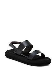 Rocket Dog Sunshine Unlined Burnished Pu Black Sandals - Image 7 of 7