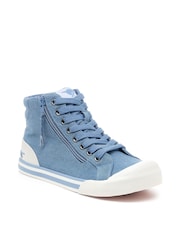 Rocket Blue Dog Denim High-Top Trainers - Image 1 of 7