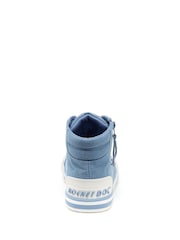 Rocket Blue Dog Denim High-Top Trainers - Image 3 of 7