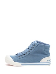 Rocket Blue Dog Denim High-Top Trainers - Image 4 of 7