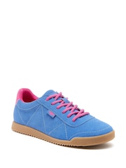 Rocket Dog Blue Bertie Pella Fabric Trainers - Image 3 of 7