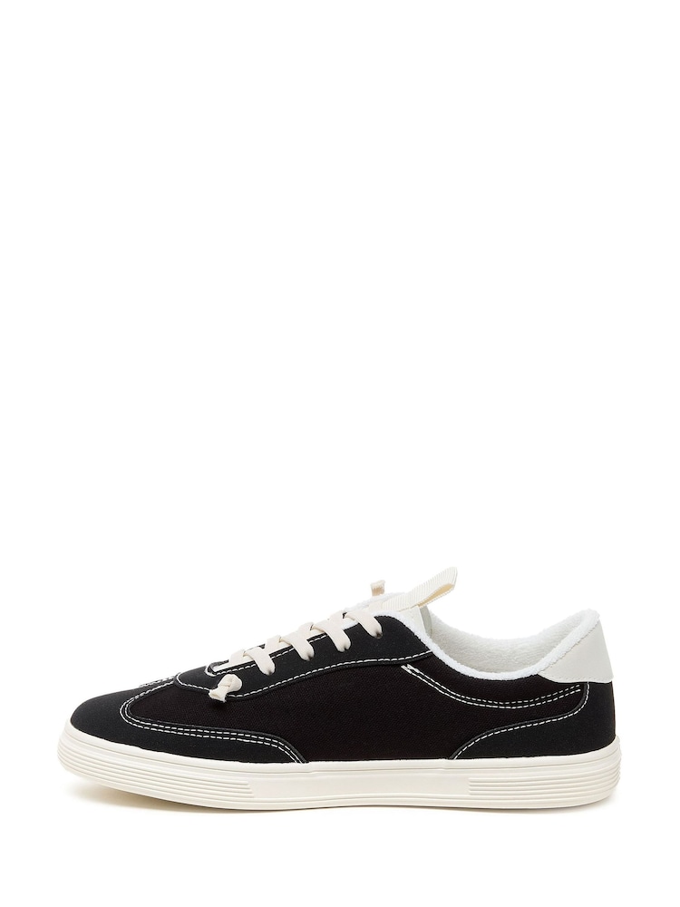 Rocket Dog Zap Slip-On Black Trainers - Image 5 of 7