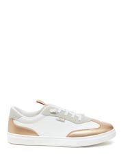 Rocket Dog Zap Block Slip-On White Trainers - Image 1 of 7